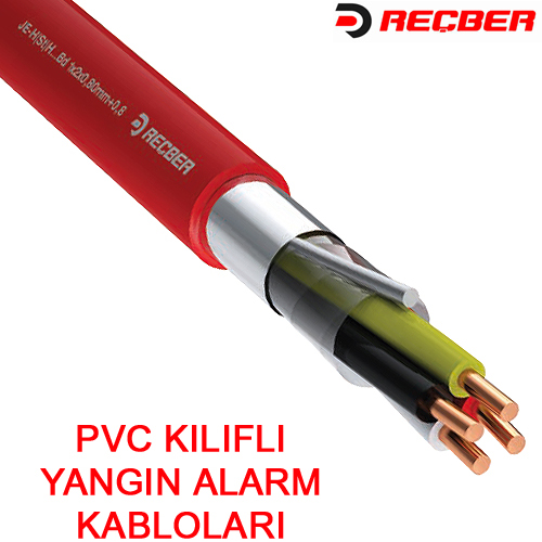 REÇBER (109070) 2*2*0.8 MM+0.40 MM JY(ST)Y PVC YANGIN ALARM KABLOSU (500MT.)