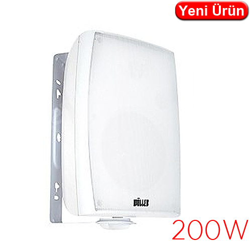 WÖLLER (W-6T) 200W DUVAR TİP TRAFOLU BEYAZ SÜTUN HOPARLÖRÜ