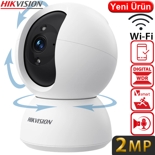 HIKVISION (DS-2CV2Q21G1-IDW ) 2MP WIFI 512GB SD DAH.MİK VE HOP. DESTEKLİ KAMERA
