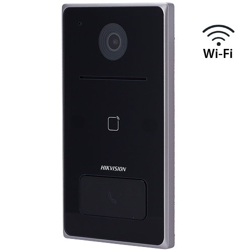 HIKVISION (DS-KV6133-WME1) WI-FI IP VİLLA ZİL PANELİ 2,5MR IR DAHİLİ MİK./ DAH. HOP. TCP/IP IP65 