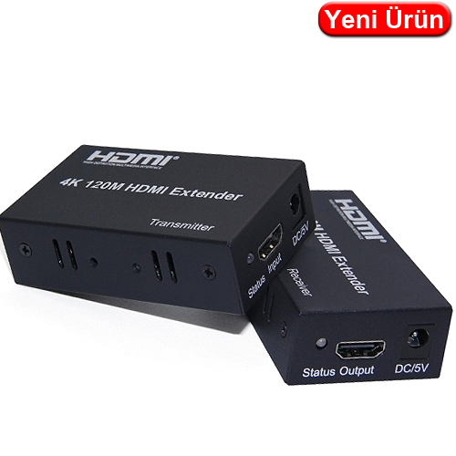 NOVACOM (NVC-HDES120) 4K HDMI EXTENDER 120MT.