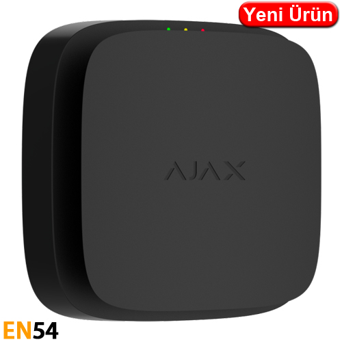AJAX (AJX 119922.BL) KABLOSUZ DUMAN DEDEKTÖRÜ EN54 BELGELİ SİYAH