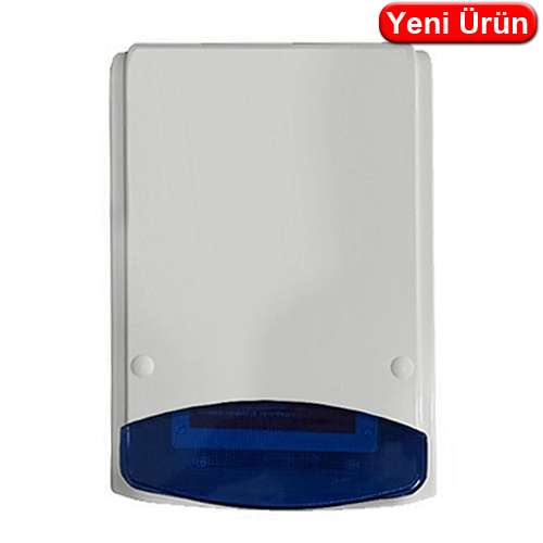 KDT (PS-138-P1/BL) HARİCİ ALARM SİRENİ MAVİ
