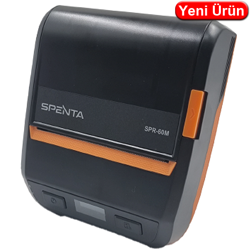 SPENTA (SPR-60M) MOBİL TERMAL ETİKET FİŞ YAZICI 