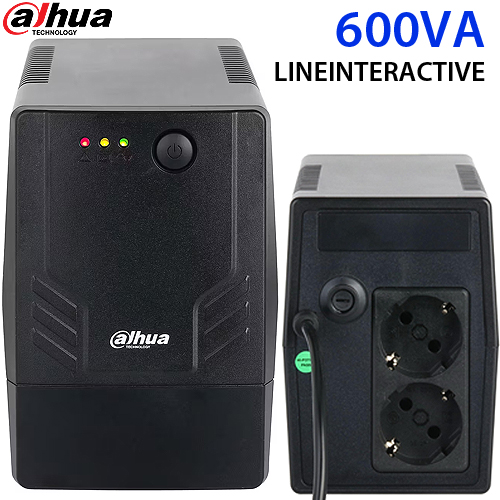 DAHUA (PFM3350-600) 600VA LINEINTERACTIVE GÜÇ KAYNAĞI (1x12V 7AH 5-15 DAK.)