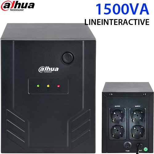 DAHUA (PFM3350-1500) 1500VA LINEINTERACTIVE GÜÇ KAYNAĞI 2x12V 7AH 5-15 DAK.)
