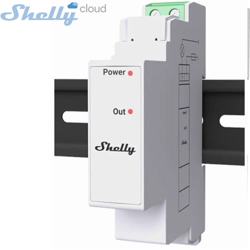 SHELLY (Pro 3EM Switch Add-on) ENERJİ MONİTÖRÜ 63A DIN RAIL (94X19X69mm)