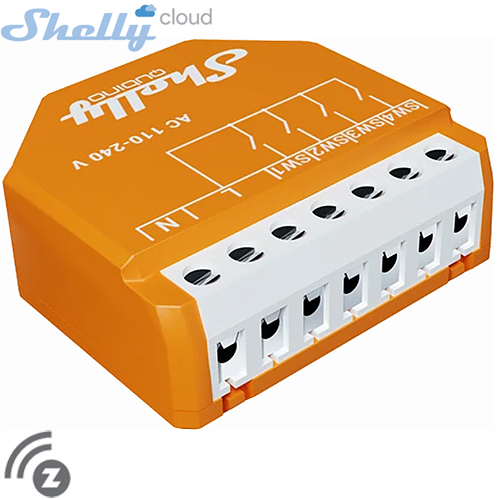 SHELLY (Wave i4) INPUT CONTROLLER (Z-Wave) (37x42x16mm)