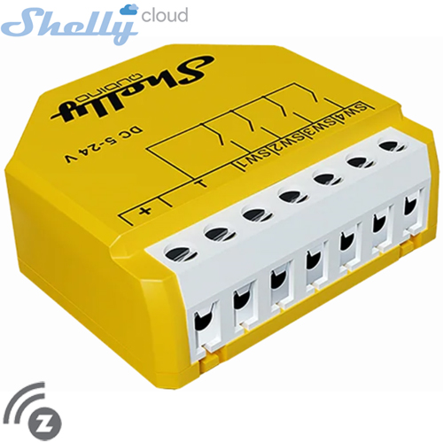 SHELLY (Wave i4 DC) INPUT CONTROLLER (Z-Wave) (37x42x16mm)