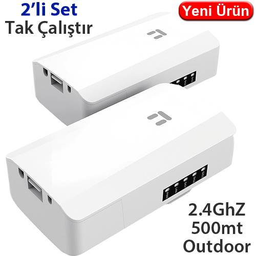 STONET (NB10) 2,4GHZ 300MBPS 500MT OUTDOOR WIRELESS ACCESS POINT (SET FİYATIDIR)