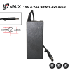 VALX (LA-19075) 19V 4.74A 90W (7.4*5.0) NOTEBOOK ADAPTÖR (HP/DELL)
