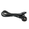 TEKNOGREEN (PC-02) 1,5MT NOTEBOOK POWER KABLOSU 3x0.75MM KESİT (YONCA UÇ) 