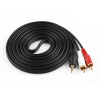 TEKNOGREEN (TKRS-010) 10MT. 3.5mm STEREO/2*RCA KABLO (GOLD)