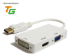 TEKNOGREEN (TKD-302M) DP TO HDMI+VGA+DVI DÖNÜŞTÜRÜCÜ