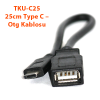 TEKNOGREEN (TKU-C25) 0.25CM TYPE C OTG KABLO 