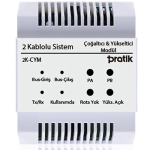 PRATİK KART (2K-CYM) ÇOĞALTICI VE YÜKSELTİCİ MODÜL