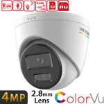 HIKVISION (DS-2CD1347G2H-LIUF) 4MP 2.8MM 3D DNR,BLC,HLC,AGC 120dB WDR,SD SES COLORVU IP DOME KAMERA