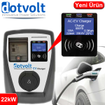 DOTVOLT ( EV CHANGER 22) 22KW 3 FAZ GİRİŞLİ AC EV TİPİ ARAÇ ŞARJ İSTASYONU