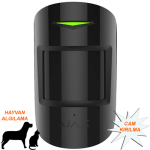 AJAX 95645 COMBIPROTECT KABLOSUZ PED PIR+CAMKIR DEDEKTÖR (SİYAH)