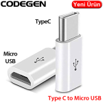 CODEGEN (CDG-CNV34) TYPE C USB 3,1 TO MICRO USB ÇEVİRİCİ ADAPTÖR