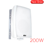 WÖLLER (W-6T) 200W DUVAR TİP TRAFOLU BEYAZ SÜTUN HOPARLÖRÜ
