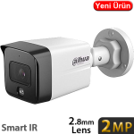 DAHUA (IPC-HFW1230TC1-SA) 2MP 2.8MM SD KART DAH. MİK. METAL SMART IR BULLET IP KAMERA-30MT.