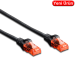 DIGITUS (DK.1617.005.BL) 0.50 MT. CAT6 UTP LSZH BAKIR PATCH KABLO SİYAH