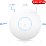 UBNT (U6+) UNIFI 2x2 WIFI 6 2.4GHZ/5GHZ 1,5Gbps 300MT SU-MIMO INDOOR ACCES POINT(ADAPTÖRSÜZ)