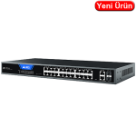 STONET (ST228GPR-2G2S-375W) 24 PORT GİGABİT POE 375W 2XGIB. UPLINK+2XSFP CLOUD YÖNETİLEBİLİR SWİTCH