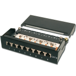DIGITUS (DN-91608SD) 8 PORT CAT6 MASAÜSTÜ PATCH PANEL