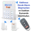 DORUK (PRO-K3) LCD KEYPAD + KUMANDA VE KABLOSUZ APARAT EKLENEBİLİR