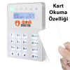 DORUK (PRO-K2) LCD KEYPAD + KART OKUYUCU ÖZELLİĞİ