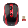 A4 TECH (G7-250DX-2) HOLELESS 2000DPI USB KABLOSUZ KIRMIZI-SİYAH MOUSE