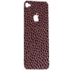 ADDISON (IP-408-9) IPHONE 4S DERİ ARKA YÜZ KORUYUCUSU+ŞEFFAF EKRAN SİYAH DESENLİ 