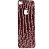 ADDISON (IP-408-33) IPHONE 4S DERİ ARKA YÜZ KORUYUCUSU+ŞEFFAF EKRAN SİYAH DESENLİ 