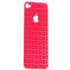 ADDISON (IP-408-14) IPHONE 4S DERİ ARKA YÜZ KORUYUCUSU+ŞEFFAF EKRAN KIRMIZI 