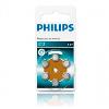 PHILIPS (ZA312B6A/10) 312 ZINC-AIR MINICELL 1.4V İŞİTME CİHAZI PİLİ (PAKET 6 ADET)
