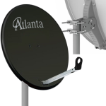 ASTRACOM ÇANAK ANTEN 120CM SİYAH 