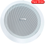 DEXUN (D-13T) 13CM ALÇIPAN TİP TRAFOLU BEYAZ TAVAN HOPARLÖRÜ