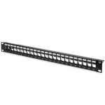 DIGITUS (DN.91411) CAT6 24 PORT BOŞ PATCH PANEL (SİYAH)