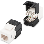 DIGITUS (DN.93603) RJ45 (8P/8C) CAT6 UTP ZIRHSIZ 180 DERECE KEYSTONE JACK