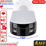 HIKVISION (DS-2CD2T46G2P-ISU/SL) 4MP PANORAMIC ACUSENSE BULLET KAMERA 40MT