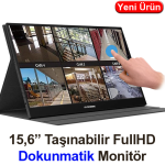 EZCOOL LITE E15T 15,6inç DOKUNMATİK 60HZ FHD PORTABLE TAŞINABİLİR SESLİ MONİTÖR