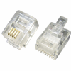 FREELINK (E2203-100) RJ11 (6P/4C) MODÜLER PLUG (PAKET 100 ADET)