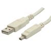FREELINK (E3282) USB A (E)/MİNİ USB KARE 4 PIN (E) 1.5MT.ARA KABLO 
