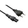 FREELINK (E3420) 1MT. POWER KABLO ÇİFT OLUK FİŞ HO3VVH2F 0.75/2BK 2.5A/250V 