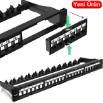 LINKOMM (34926) 24 PORT BOŞ CAT6 UTP PATCH PANEL 