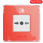 AJAX (AJX 60815.171.NC1) KABLOSUZ KIRBAS BUTONU EN54 BELGELİ KIRMIZI