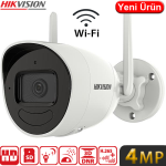 HIKVISION (DS-2CV2041G2-IDW) 4MP WIFI 512GB SD DESTEKLİ IP66 BULLET KAMERA