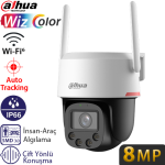 DAHUA (DH-IPC-PT2849C1-SW-PV) 8MP WIZCOLOR WIFİ PAN-TILT PT KAMERA